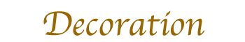 DECORATION